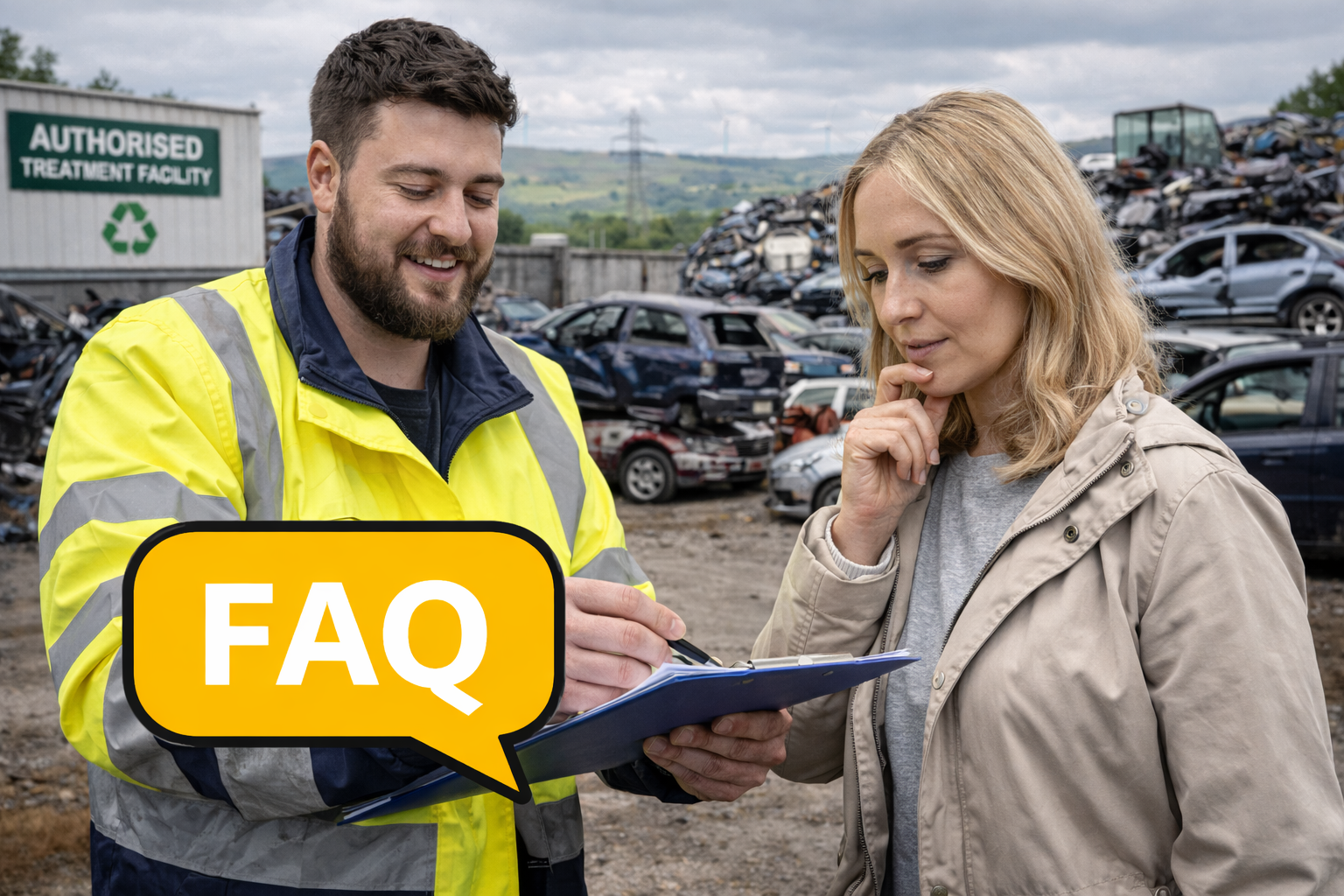 Scrap car FAQs and advice in Mossley